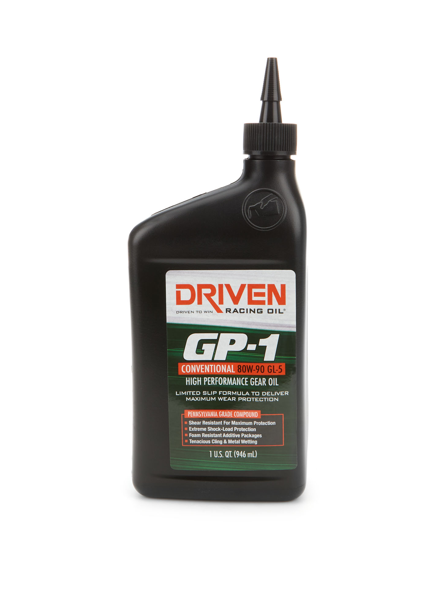 Driven Racing Oil 19890 | DRIVEN RACING OIL GP-1 Conventional 80W90 GL5 Gear Oil 1 Quart