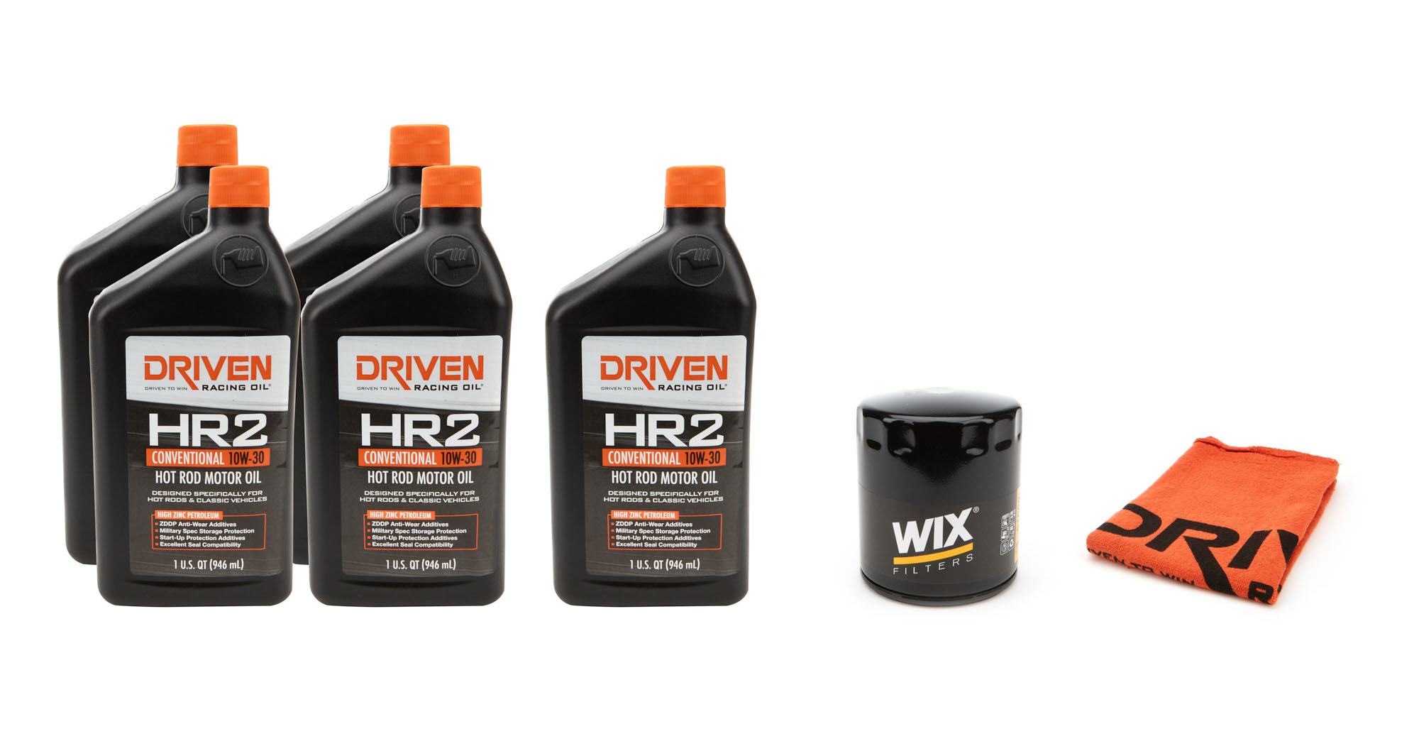 Driven Racing Oil 20500k | DRIVEN RACING OIL 10W30 Oil Change Kit 64-75 GM V8 265-454 CID