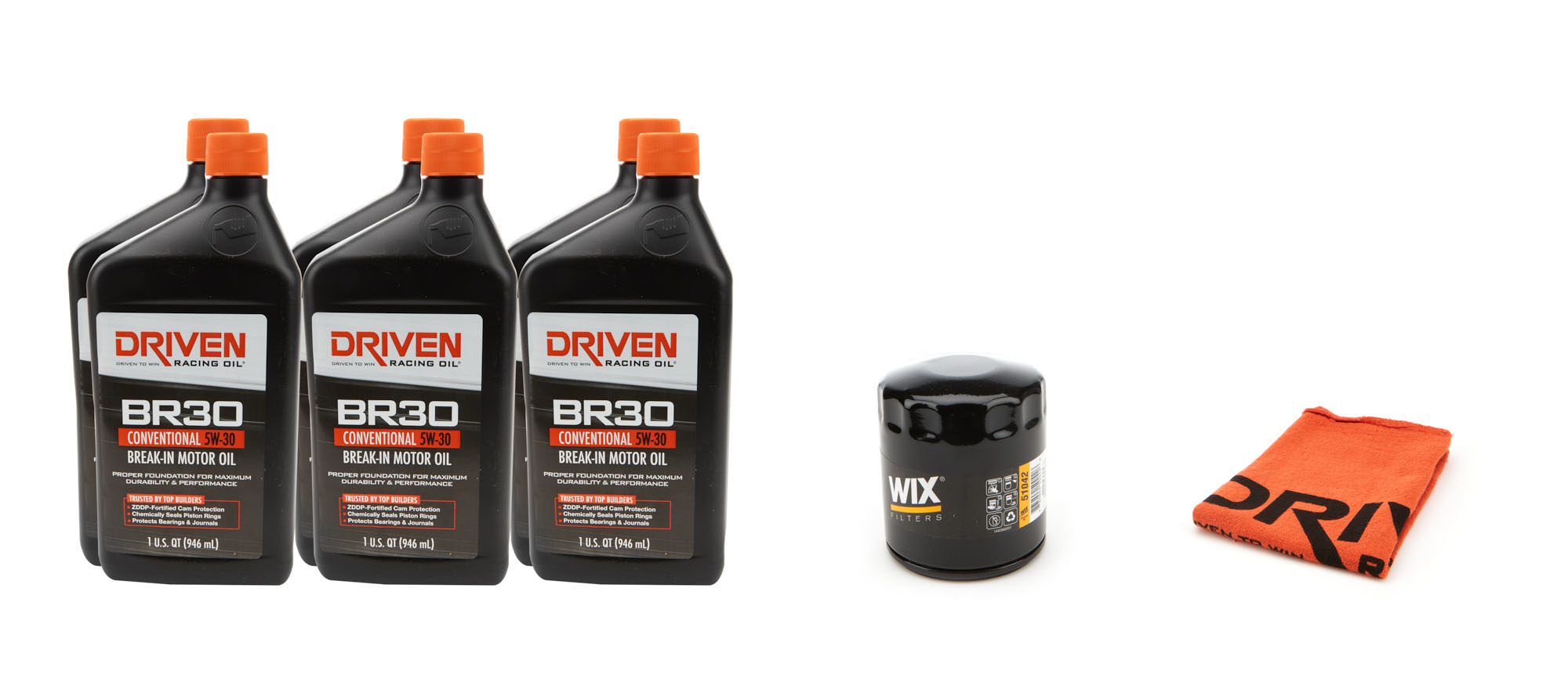 Driven Racing Oil 20600k | DRIVEN RACING OIL 5W30 Oil Change Kit 97-06 GM LS Engine; 1997-2006