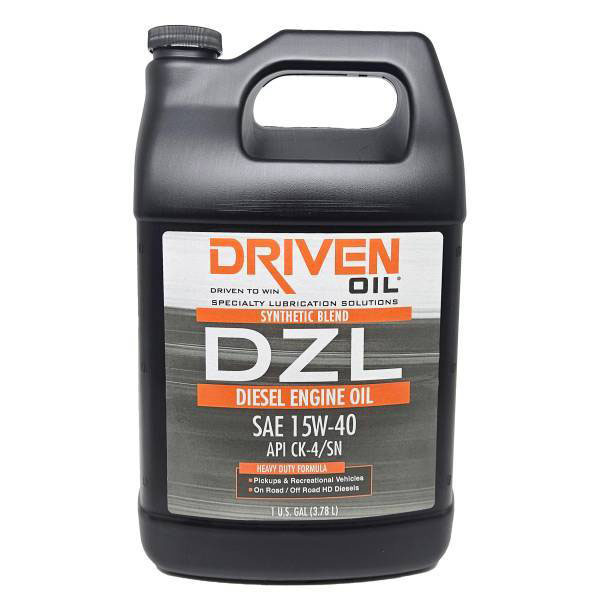 Driven Racing Oil 30408 | DRIVEN RACING OIL DZL 15w40 Diesel Engine Oil 1 Gallon