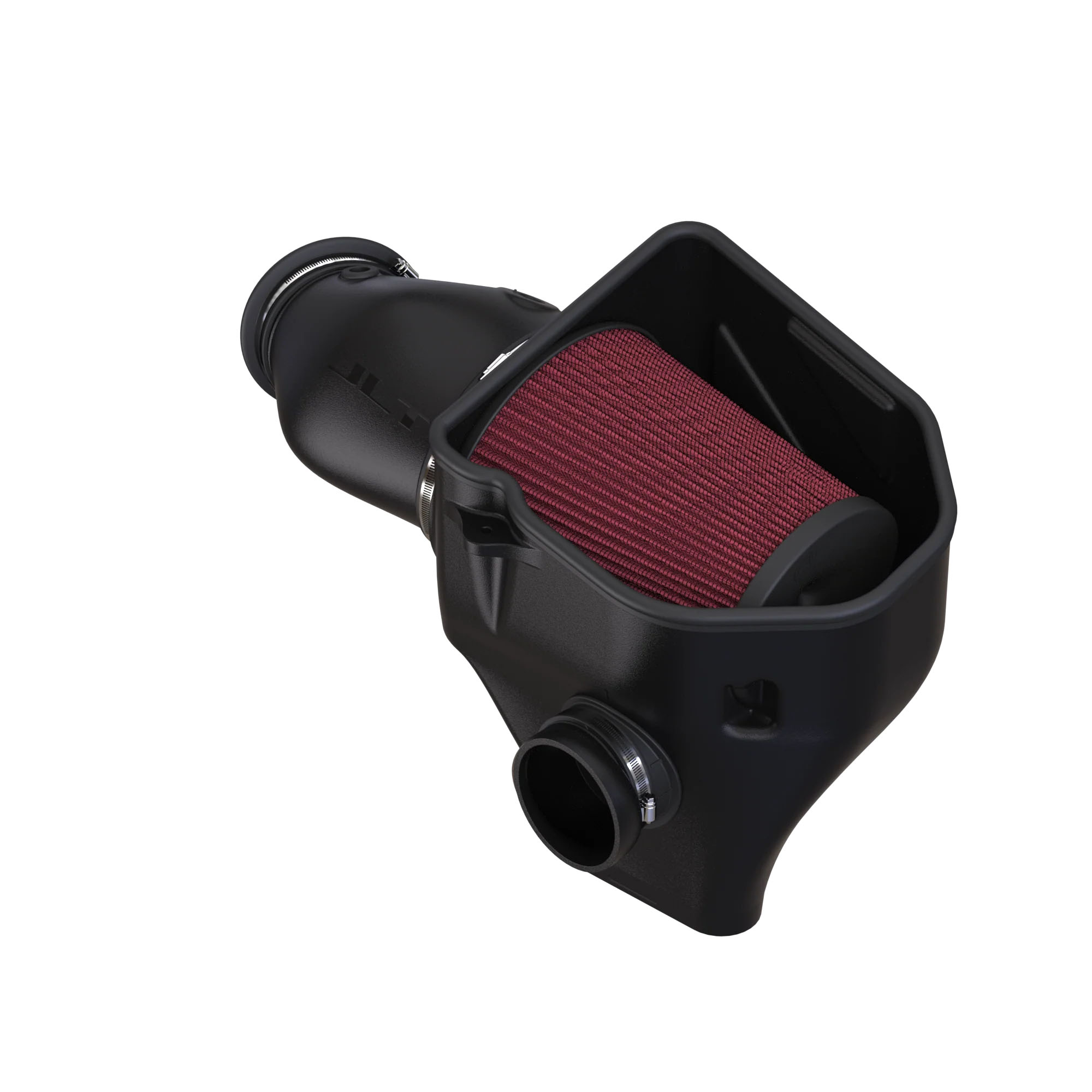 JLT cai-75-5196 | Dodge 17-20 Charger Hellcat / 17-18 Challenger Hellcat Cold Air Intake w/ Snap-In Lid Red Filter; 2017-2018