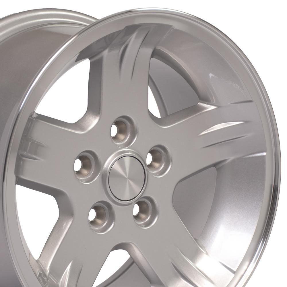 OE Wheels jp03-15080-5450-25sm | 15 Replica Wheel JP03 Jeep Wrangler Rim 15x8 Silver Wheel Jeep Wrangler 1987-2006; 1987-2006