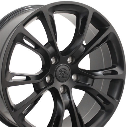 OE Wheels jp16-20085-5500-42b1 | 20 Replica Wheel JP16 Jeep Grand Cherokee Rim 20x8.5 Black Wheel Dodge Journey 2009-2022; 2009-2022