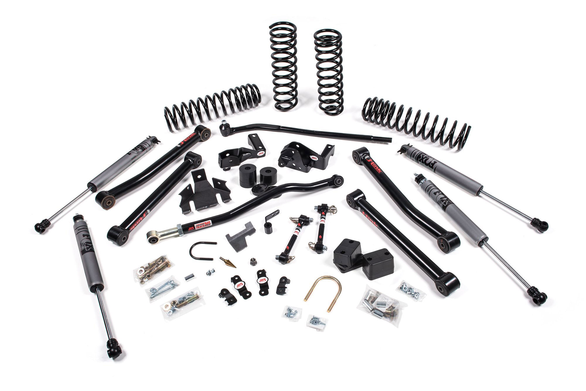 JKS Manufacturing jspec113k | JKS 07-18 Jeep JK J-Konnect 4Dr 3.5in System w/ JSPEC Shocks; 2007-2018