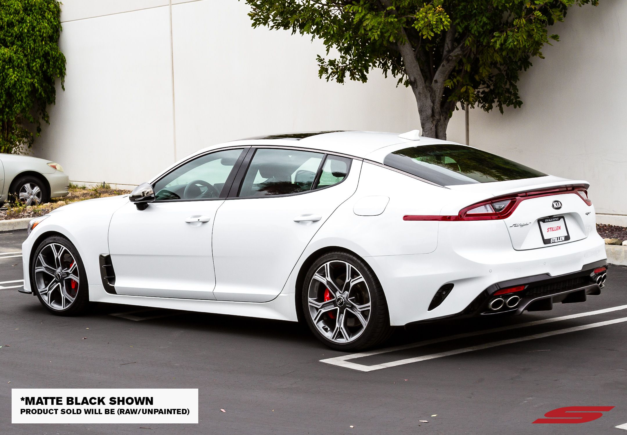 Stillen kb26002 | STILLEN Rear Diffuser: 18 Kia Stinger Gt Rwd/Awd - Unpainted; 2018-2021