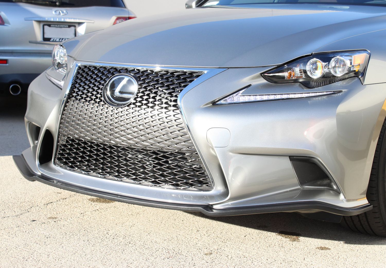 Stillen kb31001 | STILLEN Front Lip Splitter 14-15 Lexus Is250F / Is350F Sport-Matte Black; 2014-2015