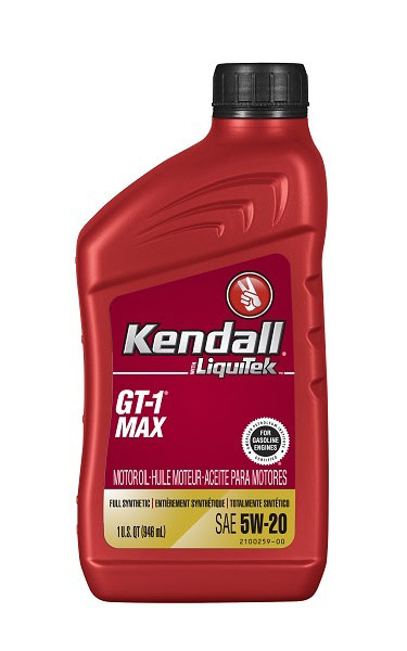 Kendall Oil 1081234 | KENDALL OIL 5w20 GT-1 Max Oil 1 Qt.