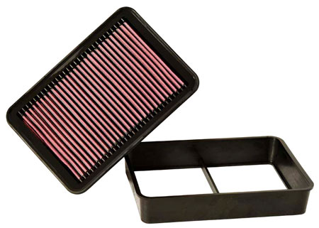 K&N Engineering 33-2392 | K&N Air Filter For Mitsubishi Outlander 3.0L / V6; 2007-2011