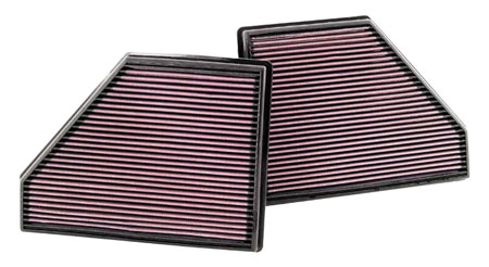 K&N Engineering 33-2407 | K&N Air Filter For Bmw X5 4.8L-v8; (2); 2007-2010