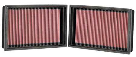 K&N Engineering 33-2410 | K&N Air Filter For Bmw 750 / 760 Series 4.8L-v8 / 6.0L-v12; (2); 2007-2008