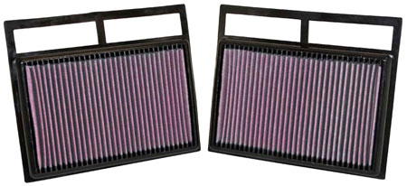 K&N Engineering 33-2412 | K&N Air Filter For Mercedes-benz Cl600 5.5L-v12; (2); 2002-2011