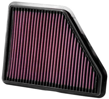 K&N Engineering 33-2439 | K&N Air Filter For Equinox 2.4L L4 & 3.0L V6; 2010-2011