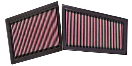 K&N Engineering 33-2940 | K&N Air Filter For Mercedes C280 / 320 3.0l V6 Cdi (2); 2005-2011