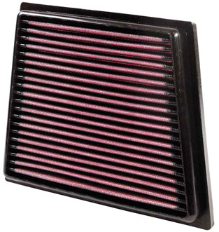 K&N Engineering 33-2955 | K&N Air Filter For Ford Fiesta 1.25l-l4; 2008-2011