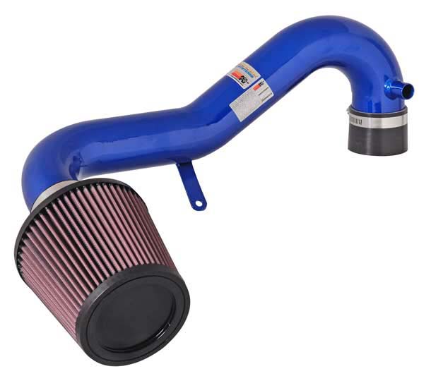 K&N Engineering 69-1008TB | K&N Typhoon Air Intake System For Honda Civic L4-1.7L (sr); Blue; 2001-2006