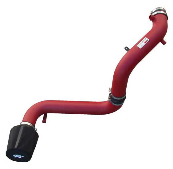 K&N Engineering 69-1040TWR | K&N Typhoon Air Intake System For Honda S2000 I4-2.0L; Wrinkle Red; 1999-2007