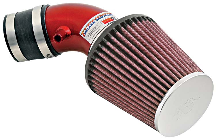 K&N Engineering 69-2020TR | K&N Typhoon Air Intake System For Mini Cooper L4-1.6L (sr); Red; 2000-2006