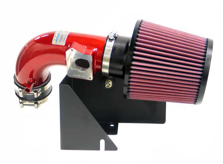 K&N Engineering 69-3511TR | K&N Typhoon Air Intake System For Ford Focus Svt; Red; 2002-2004