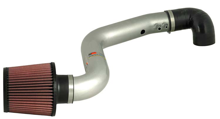 K&N Engineering 69-4510TS | K&N Typhoon Air Intake System For Chev. Cavalier L4-2.2L (silver); 2002-2005