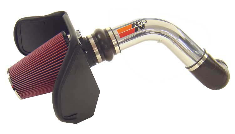 K&N Engineering 77-3031KP | K&N Series High Flow Intake Kit For Pick Up Full Size 2500HD Chevy GMC (1 Ton) 6.0L FI; 3500; 2001-2007