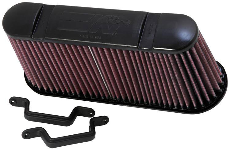 K&N Engineering E-0782 | K&N Corvette C6 and Z06 High Flow Air Filter; 2006-2013