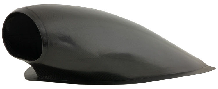 K&N Engineering 1008506 | K&N Engineering Hood Scoop D-Shape Open