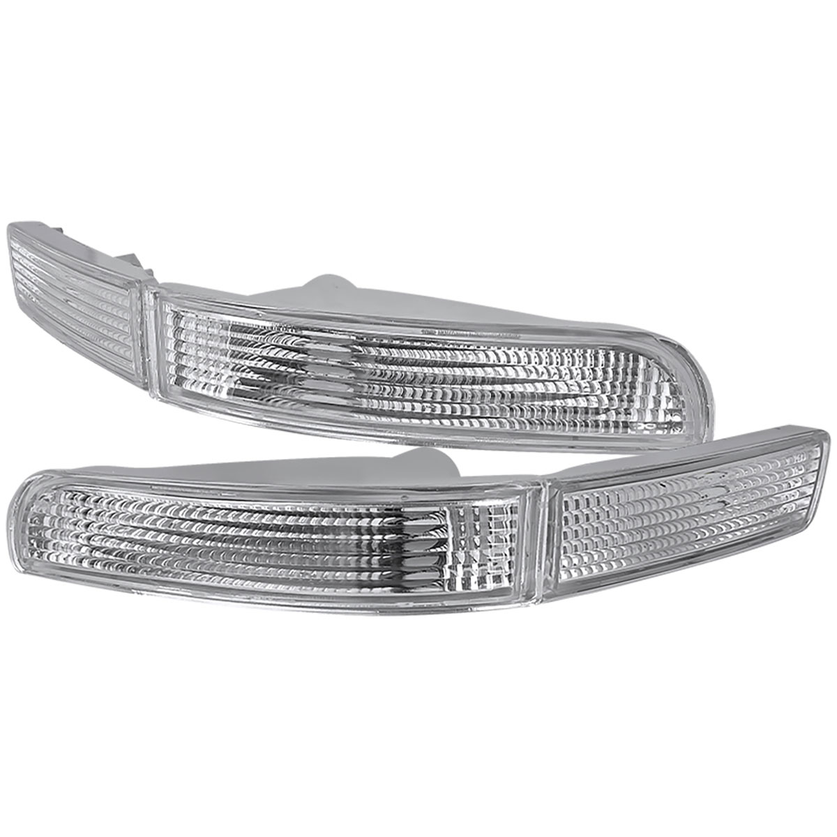 Spec-D Tuning lb-max95-rs | SPEC-D Tuning Nissan Maxima Bumper Lights Clear; 1995-1999