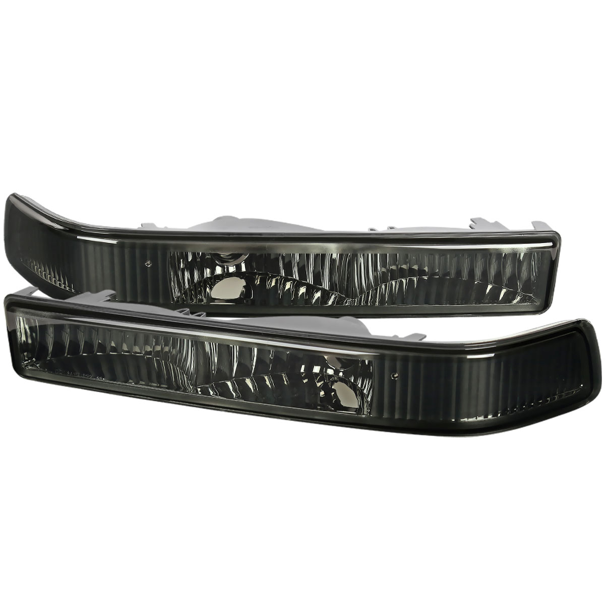 Spec-D Tuning lb-s1098g-rs | SPEC-D Tuning Chevrolet S10 Bumper Lights Smoke; 1998-2002