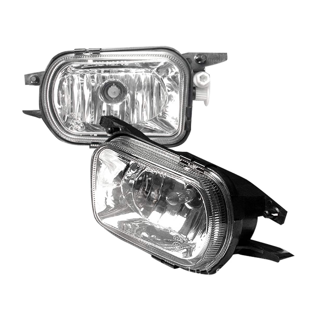 Spec-D Tuning LF-BW20301 | Spec-D Mercedes Benz C Class Crystal Fog Lights; 2000-2004