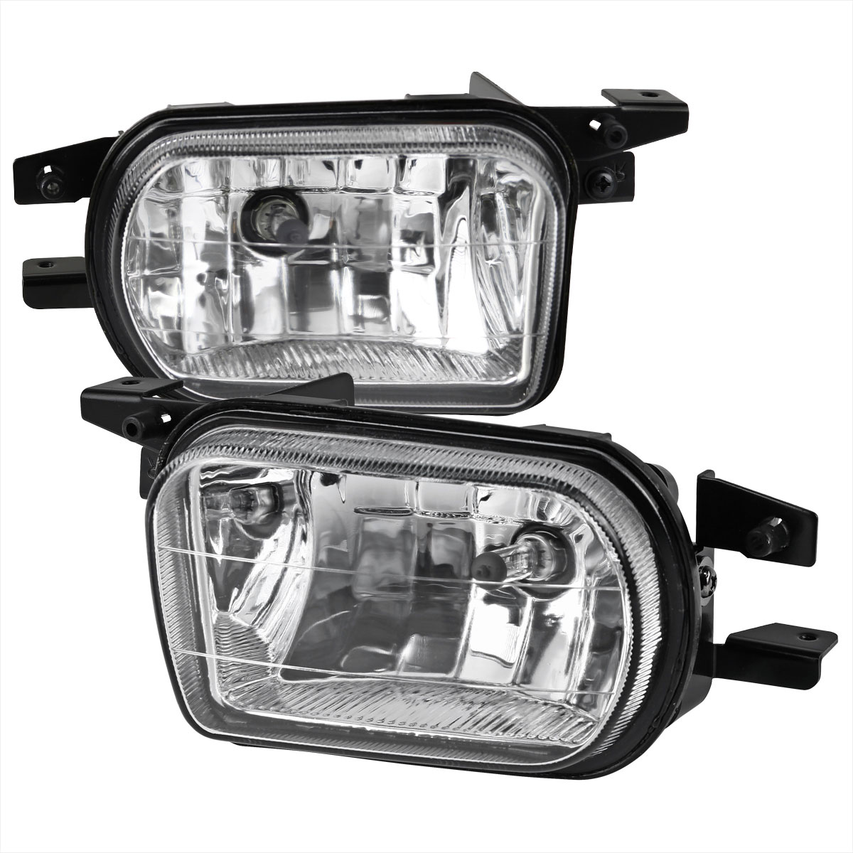 Spec-D Tuning lf-bw20301coem-dl | SPEC-D Tuning Mercedes C Class Fog Lights Clear; 2000-2006