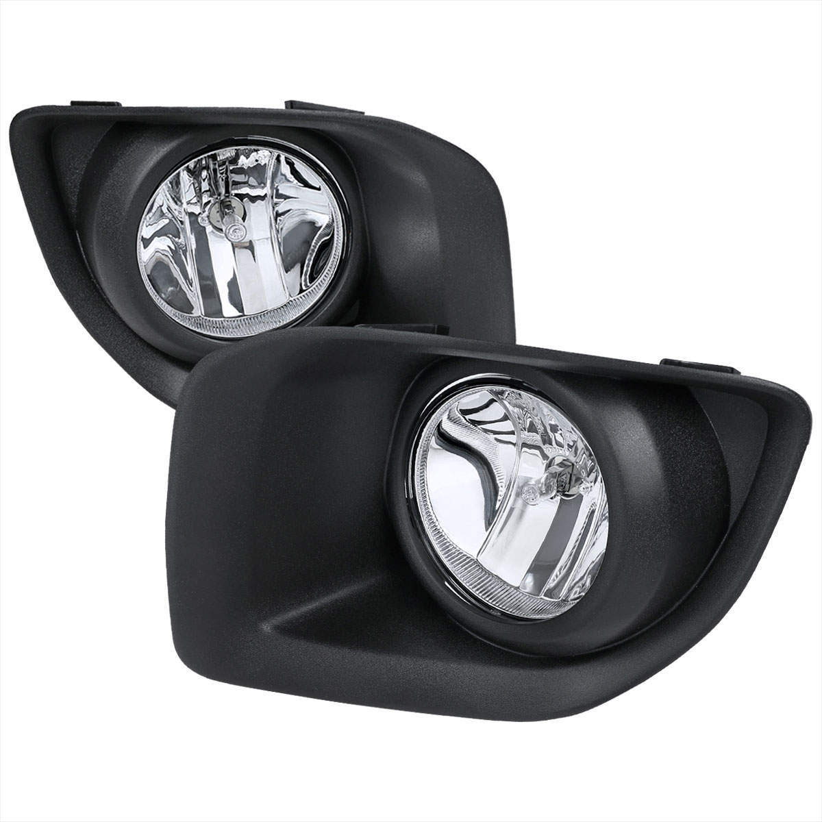 Spec-D Tuning LF-CAN15COEM-DL | Gmc Canyon Clear Fog Lights Without Wiring Kit; 2015-2016