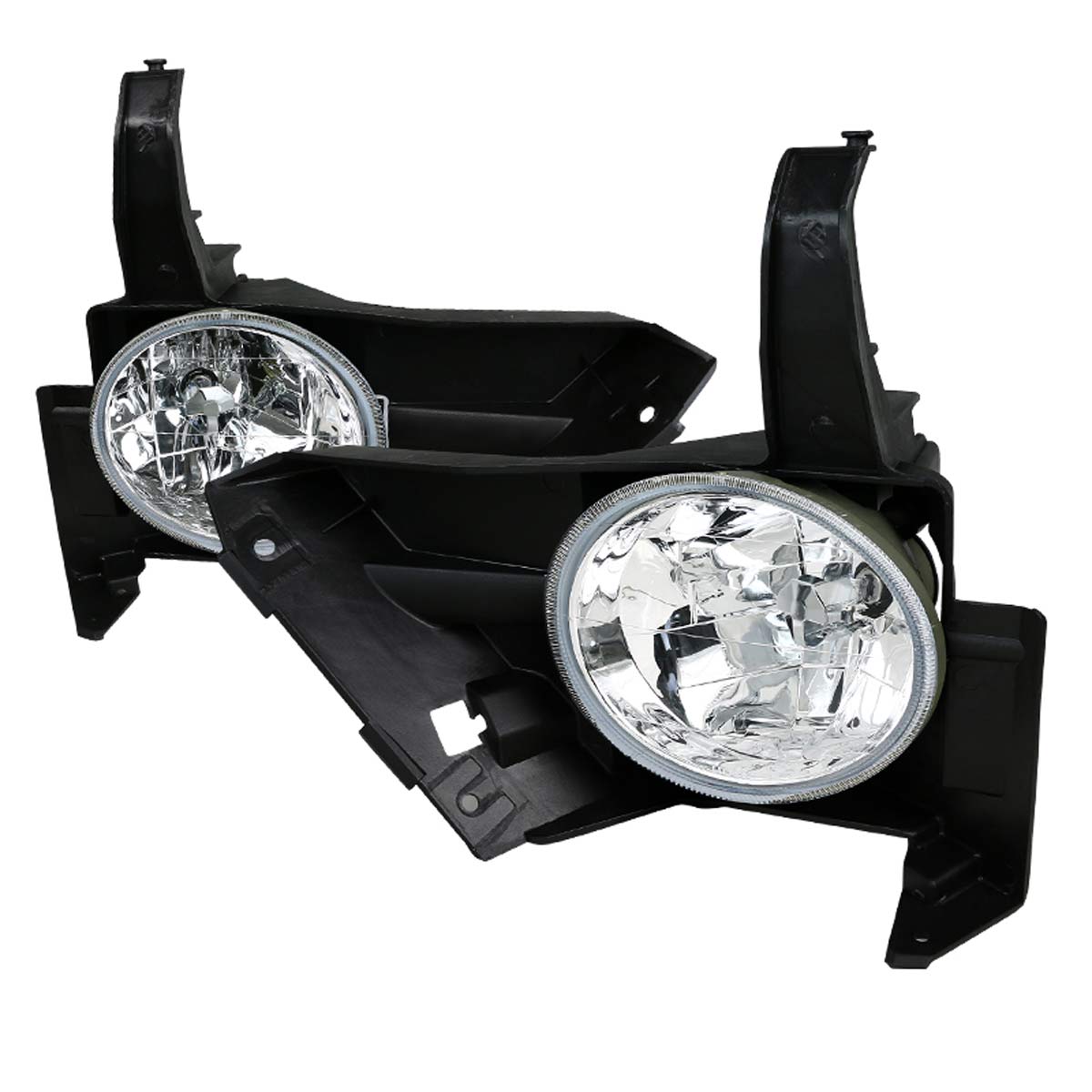 Spec-D Tuning LF-CRV05COEM-DL | Honda Crv Clear Foglights With Wiring Kit; 2005-2006