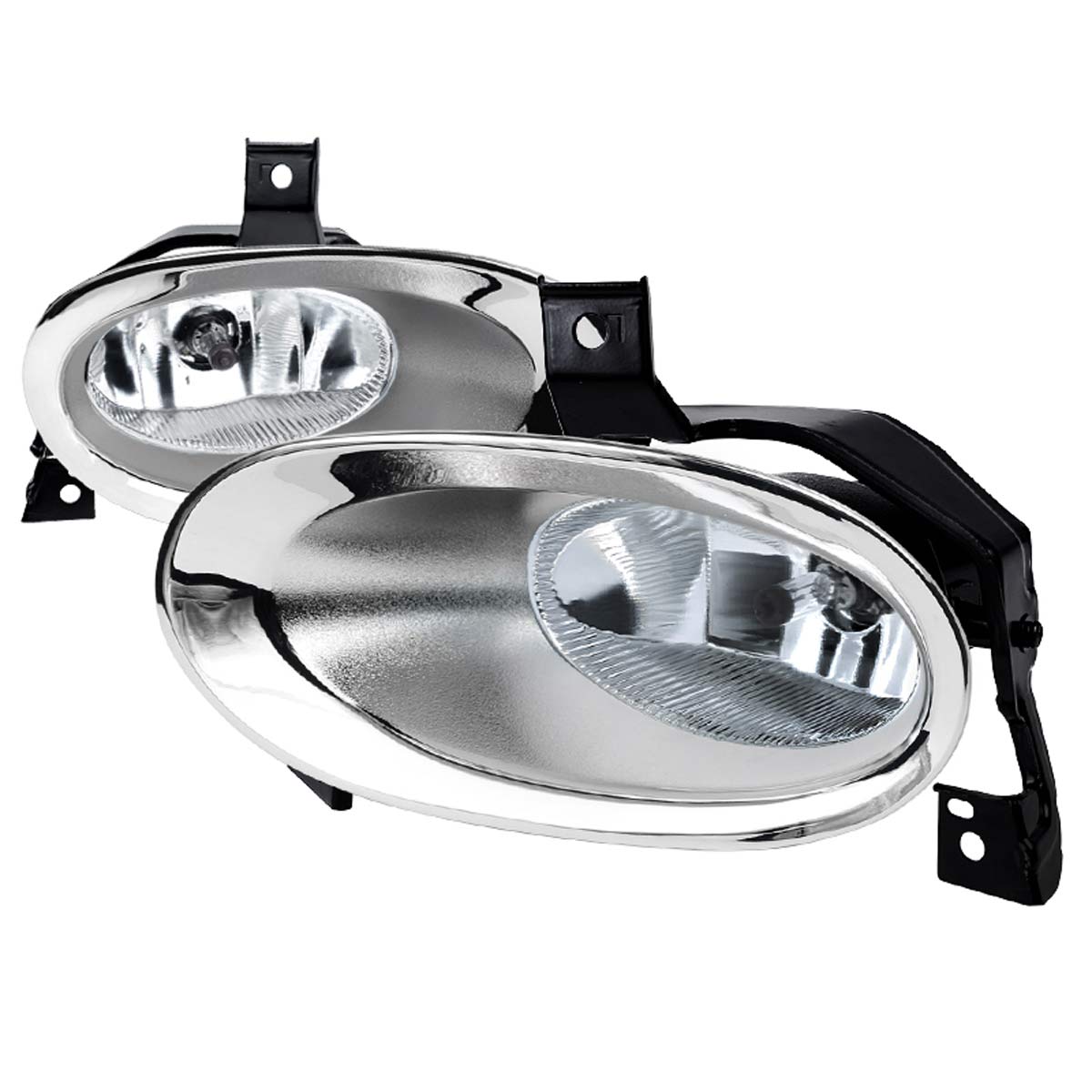 Spec-D Tuning LF-CRV10COEM-DL | Honda Crv Clear Fog Lights With Wiring; 2010-2011