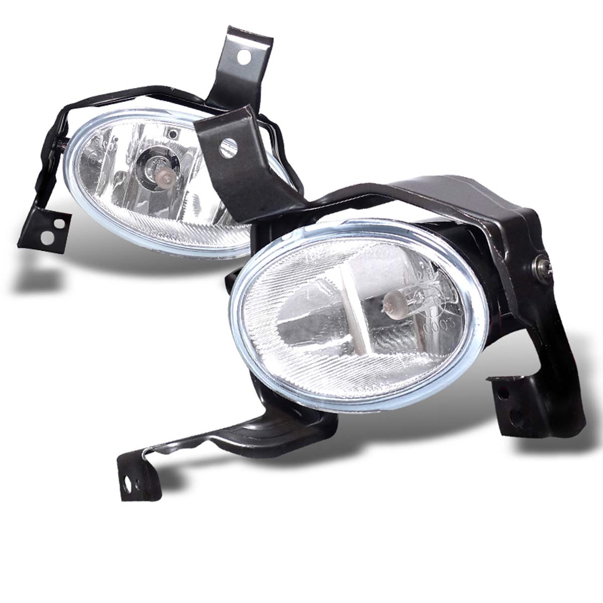 Spec-D Tuning LF-CRV10OEM | Honda Crv Oem Style Fog Lights With Chrome Cover; 2010-2016