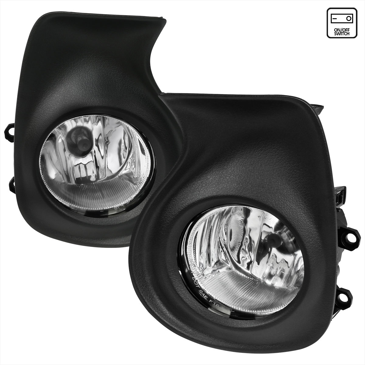 Spec-D Tuning lf-ct211coem-dl | SPEC-D Tuning Lexus CT 200H Fog Lights - Clear; 2011-2013