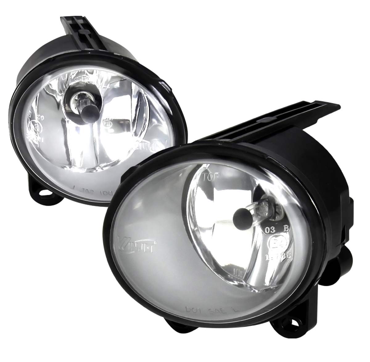 Spec-D Tuning LF-E5303COEM-WJ | Bmw E53 Oem Fog Lights Clear - Without Wiring Kit; 2003-2006