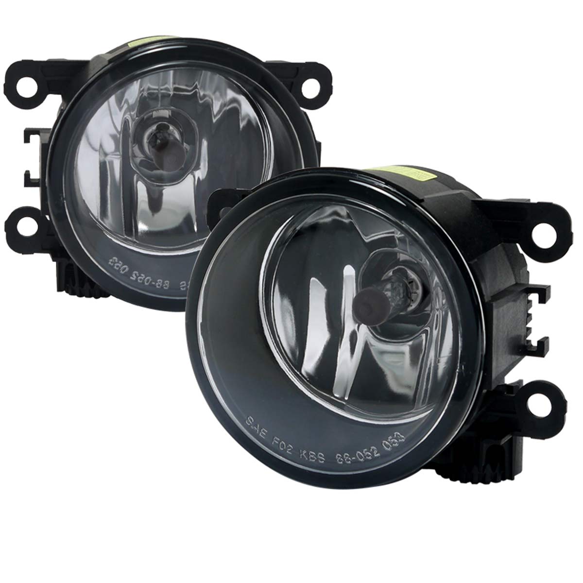 Spec-D Tuning LF-ELP06COEM-APC | Mitsubishi Eclipse Fog Lights Clear; 2006-2008