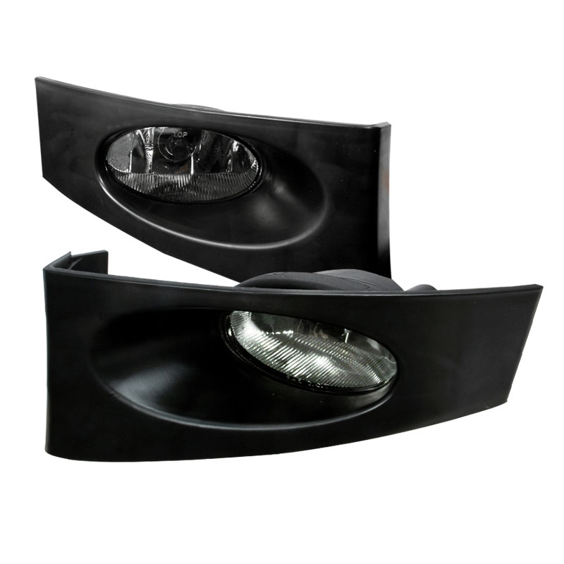 Spec-D Tuning LF-FIT06GOEM-WJ | Spec-D Honda Fit Oem Fog Lights - Smoke; 2006-2008