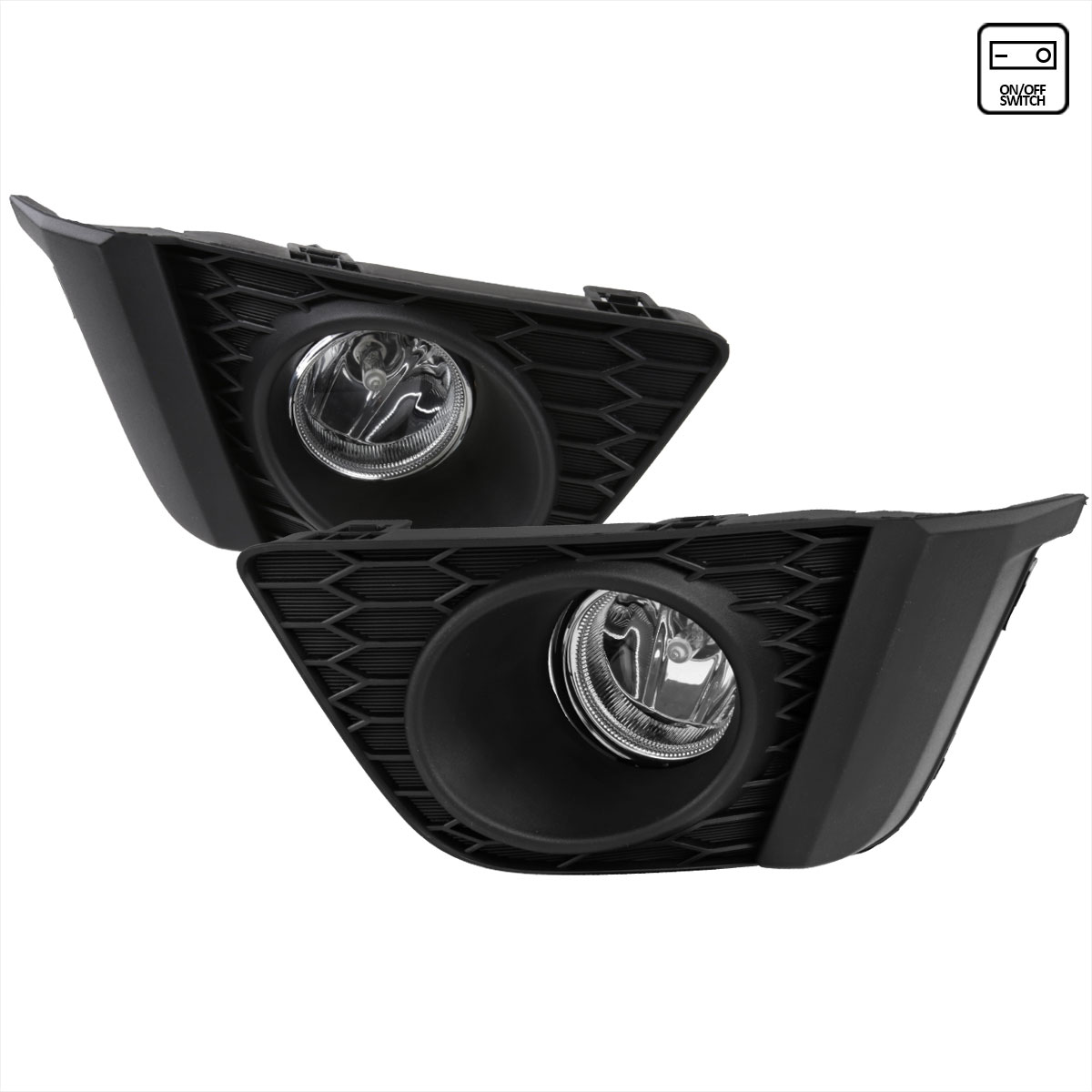 Spec-D Tuning lf-fit15coem-hz | SPEC-D Tuning Honda Honda Fit Fog Lights; 2015-2022