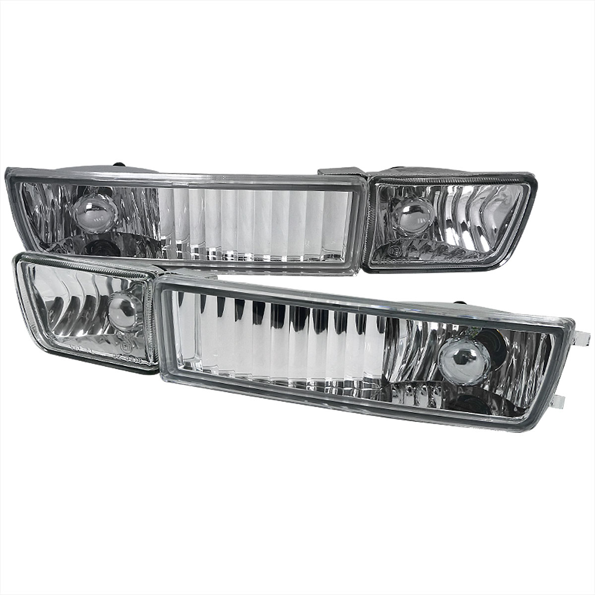 Spec-D Tuning LF-GLF93-TM | Volkswagen Jetta Oem Style Fog Light Clear; 1993-1998