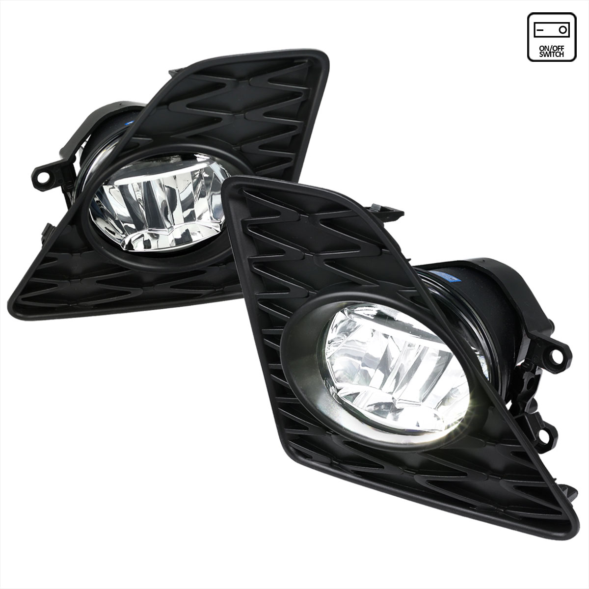 Spec-D Tuning lf-gs35013cled-dl | SPEC-D Tuning Lexus Gs350 F Sport LED Fog Lights; 2015-2015