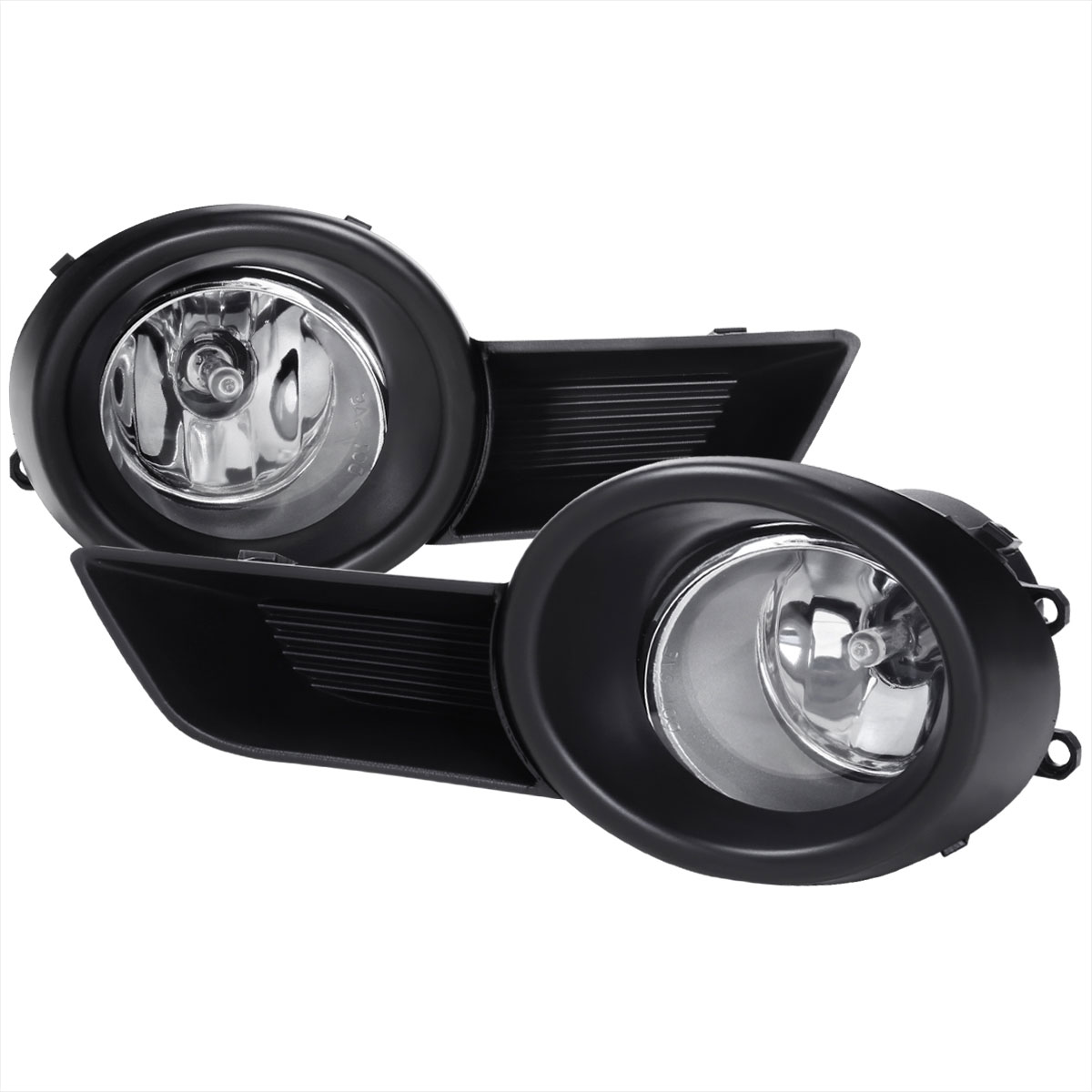 Spec-D Tuning lf-hldr08coem-v2-hz | SPEC-D Tuning Toyota Highlander Fog Light - Clear; 2008-2011