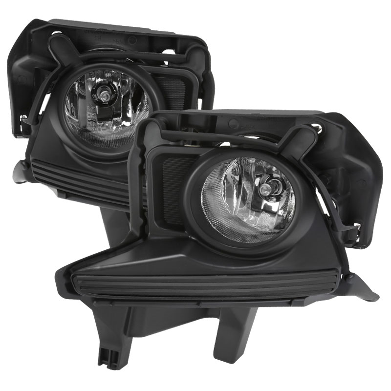 Spec-D Tuning lf-hldr15coem-hz | SPEC-D Tuning Toyota Highlander Fog Lights - Clear; 2014-2016