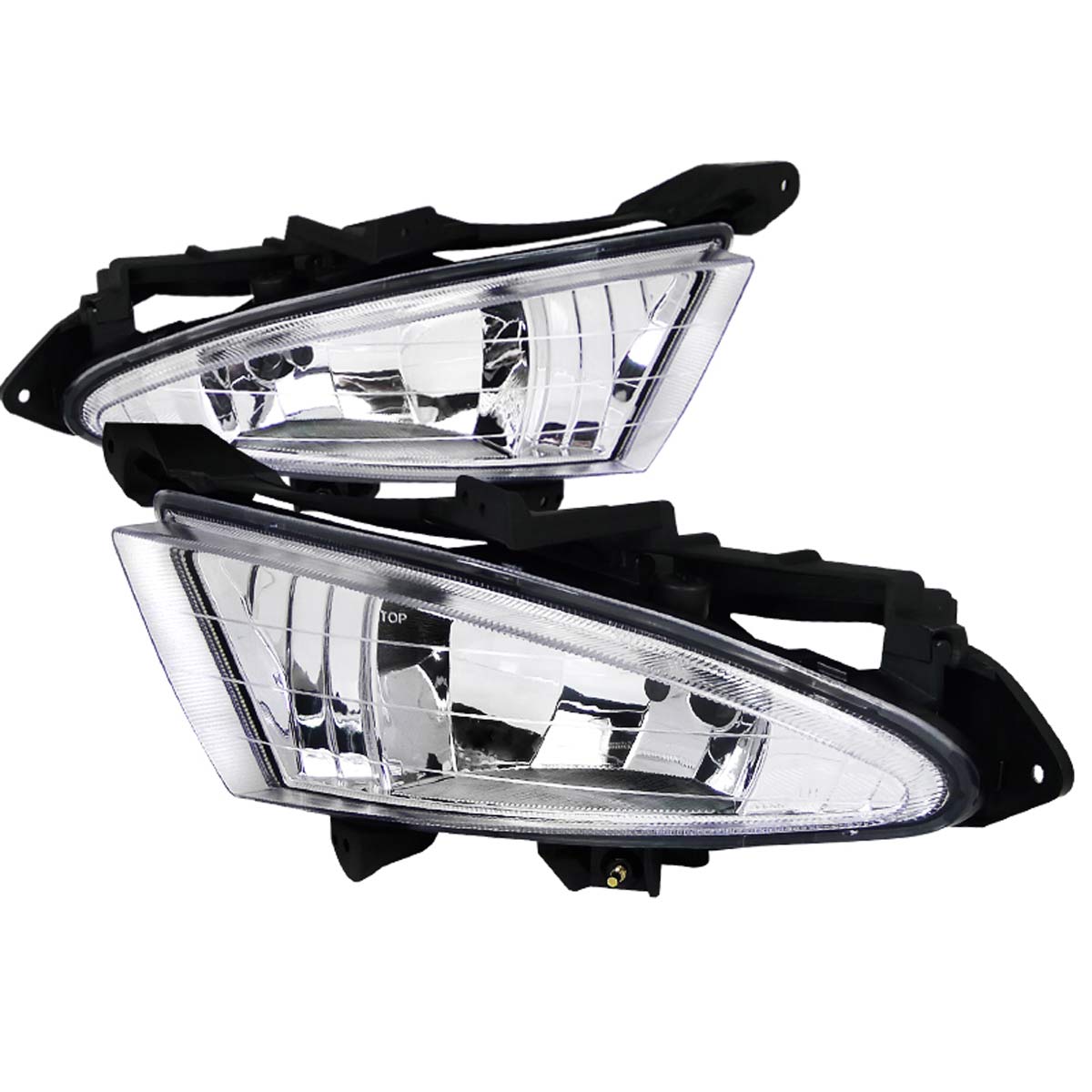 Spec-D Tuning LF-HTRA07COEM-WJ | Hyundai Elantra Fog Light Kit Clear; 2007-2011