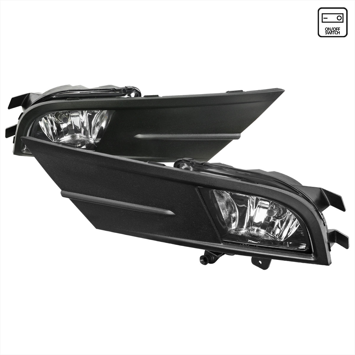 Spec-D Tuning lf-jet15coem-hz | SPEC-D Tuning Volkswagen Sagitar Fog Lights With Clear Lens; 2011-2014