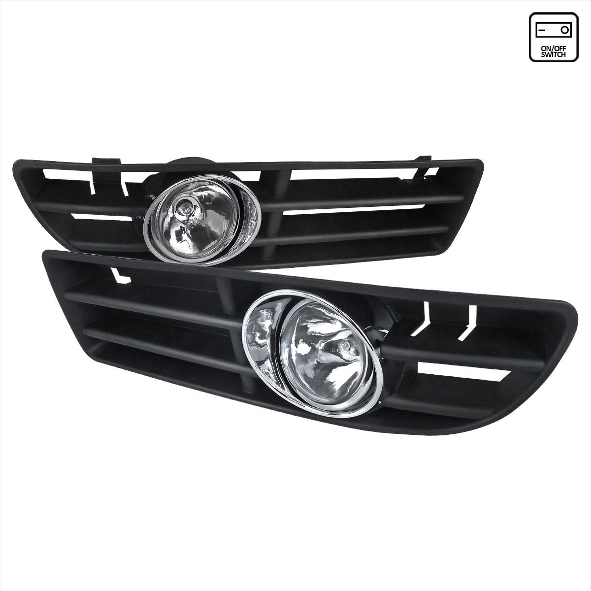 Spec-D Tuning LF-JET99COEM-TL | Volkswagen Jetta Oem Foglights Clear; 1999-2004