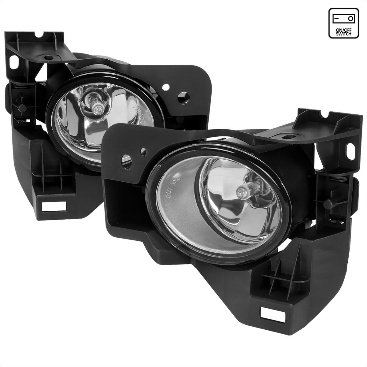 Spec-D Tuning lf-max09coem-hz | SPEC-D Tuning Nissan Maxima Fog Lights With Clear Lens; 2010-2022