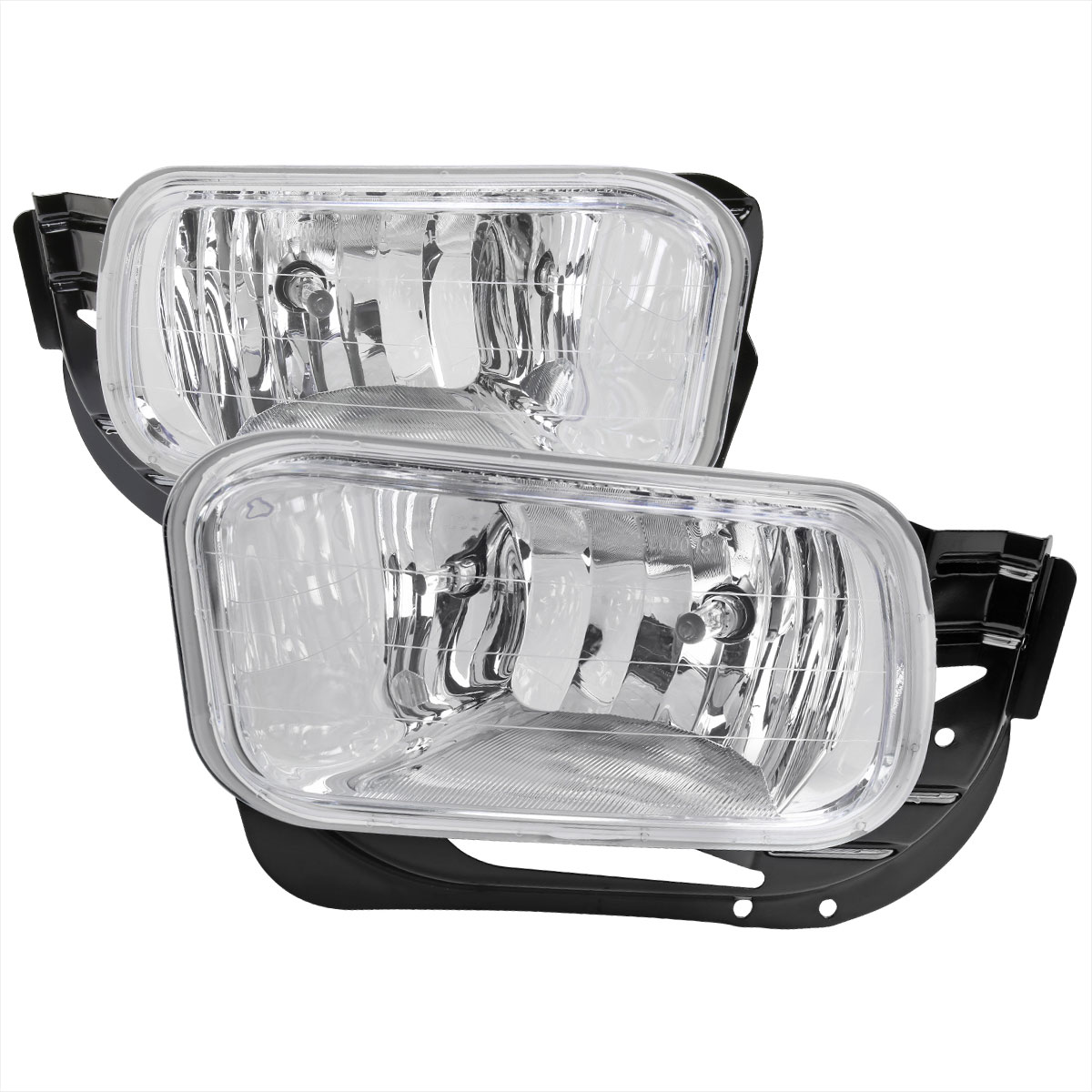 Spec-D Tuning lf-ram0915coem-v2-hz | SPEC-D Tuning Dodge Ram 10 - 17 2500 3500 Fog Lights With Metal Bracket - Clear Lens; 2010-2017