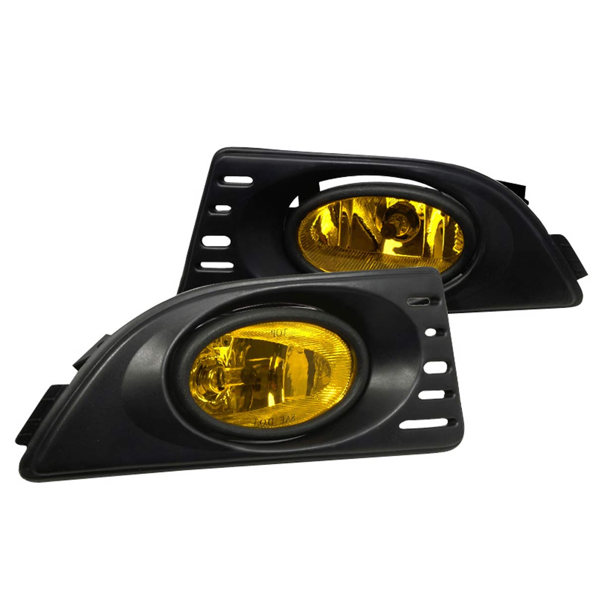 Spec-D Tuning LF-RSX06AMOEM | Spec-D Acura Rsx Oem Yellow Fog Lights; 2006-2010