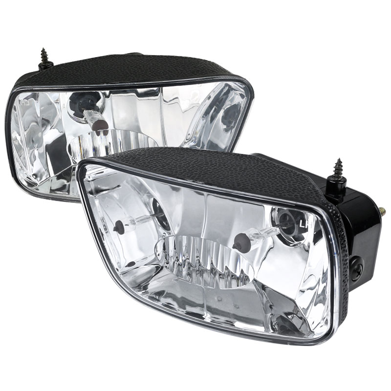 Spec-D Tuning LF-TBLZ02COEM-DL | Chevrolet Trailblazer Oem Fog Lights Clear; 2002-2009